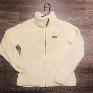 NWOT Columbia Women’s Fireside Fleece Sz L- Ivory